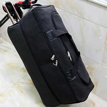 Kelionių pasaka 34 colių didelės talpos geležinkelių bagažo krepšys, didelis vežimėlis kelionės krepšys nešioti ant suktuko ratų maišelis, lagaminas