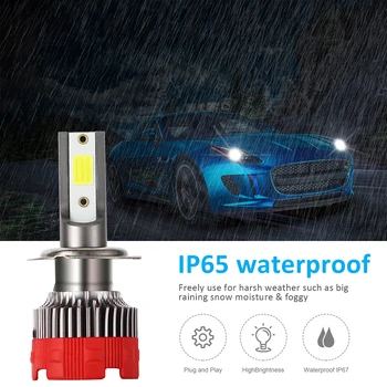 Patvarus ir Stabilus LED Darbo Žibintas priekinis žibintas Tinka H7 LED Mini Integruotas LED Automobilių Xenon Šviesos Žibintų