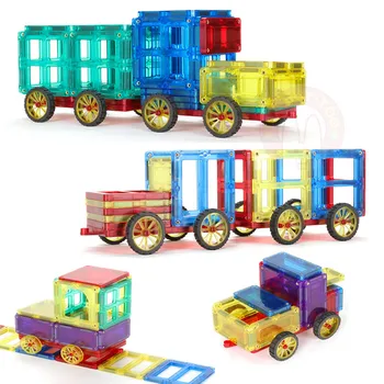 Magnetiniai Blokai, Statybinės Plytos Magnetinio Plytelės Žaidimų Dizaineris Statybos Nustatyti Magnetas Žaislo Modelis, Švietimo Žaislai Vaikams
