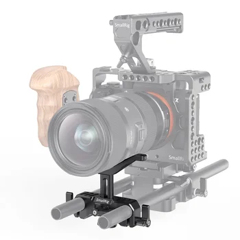 SmallRig Už Dslr Fotoaparatas Y-Formos Laikiklis Objektyvas 15mm LWS Universalus Objektyvas Paramos Su 15mm Gnybtas prie žaibolaidžio Remti Rig - 2680