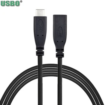 0,25 m 0,5 m 1m 2m Vyrų USB3.1 Tipas C USB-C Moterų Duomenis Linijos Kabelis HDMI DVI VGA DP, NS Vaizdo Išplėtimas Maitinimo laidą 