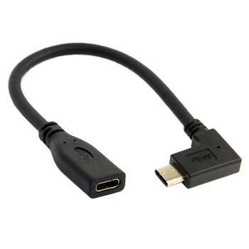 0,25 m 0,5 m 1m 2m Vyrų USB3.1 Tipas C USB-C Moterų Duomenis Linijos Kabelis HDMI DVI VGA DP, NS Vaizdo Išplėtimas Maitinimo laidą 