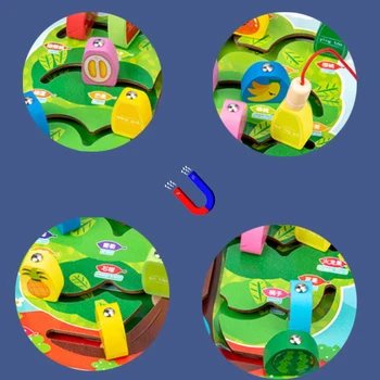 Spalvinga Labirintas Žaislas Nustatyti Žvejybos Atitikimo Žaislų, Vaisių Tiekimas Žaidimas Žaislų Rinkinys Vaikams Virš 3 Metų Amžiaus