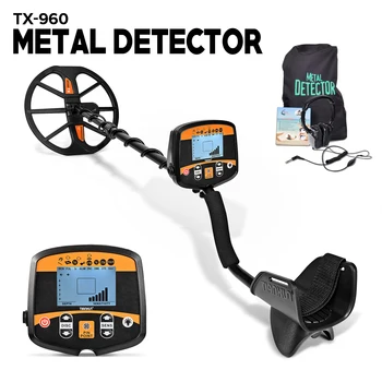 Profesionalus Metalo Detektorius Metro Gylio Skaitytuvas Paieškos Finder Aukso Detektorius Treasure Hunter Aptikti Pinpointer TX-960