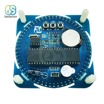 Sukasi DS1302 LED Skaitmeninis Displėjus, Signalizacijos Modulis Elektroninis Skaitmeninis Laikrodis LED Temperatūros Ekranas 