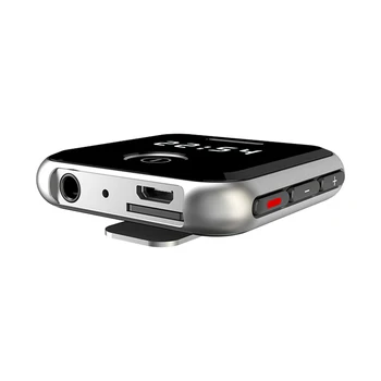 HBNKH R300 USB Mini MP3 Muzikos Grotuvas 8GB Nešiojamų Žiūrėti Juosta HIFI MP3 FM Radijo Grotuvas Veikia Sporto LCD Ekranas Parama TF Kortelę