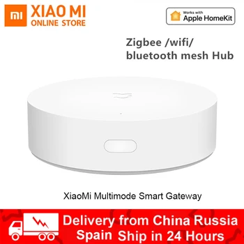 Xiaomi Mijia Vartai 3 Multi-Mode Smart Home Hub Balso Kontrolės Dirbti Su ZigBee 