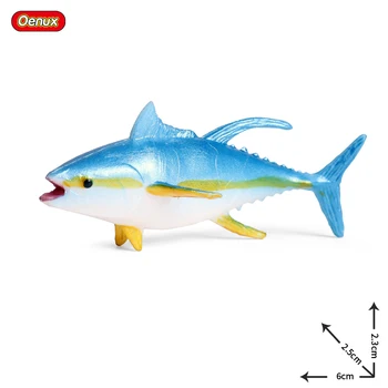 Oenux 30pcs Mini Sea Life Ryklių, Banginių Pingvinas Delfinų, Vėžlių Spinduliai Modelis Vandenyno Jūrų Gyvūnų figūrėlių, Miniatiūriniai Vaikų Žaislas