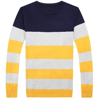 2020 naują atsitiktinis megzti megztinis vyrams puloveris drabužių mados viršūnes drabužių mezgimas dryžuotas šiltas mens megztiniai puloveriai 91505