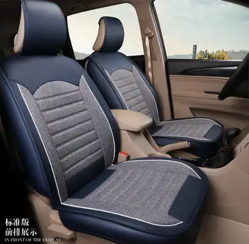 Linų universaliųjų automobilių sėdynės apima visą aplink sėdynės Ford mondeo Focus 2 3 kuga 