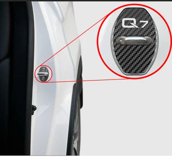 Durų spynos Apdaila nuo rūdžių Nerūdijančio Plieno Dangtis atveju Audi A4 b6 b7 b8 b9 b5 reikmenys, Automobilių Stilius