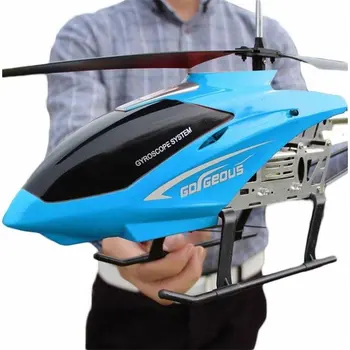 3.5 CH 80cm labai Didelis nuotolinio valdymo orlaiviai, patvarus rc sraigtasparnis įkrovimo žaislas drone modelis UAV lauko lėktuvų sraigtasparnių