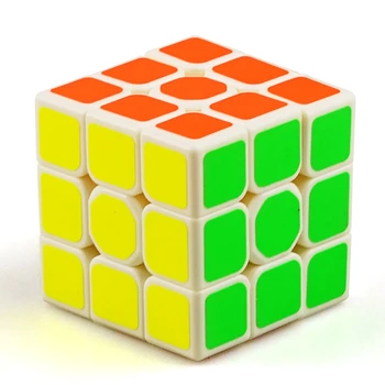 Qiyi kubo plaukti W 3x3x3 magic cube stickerless puzzle kubeliai profesinės greitis cubo magico švietimo žaislų, vaikiškų