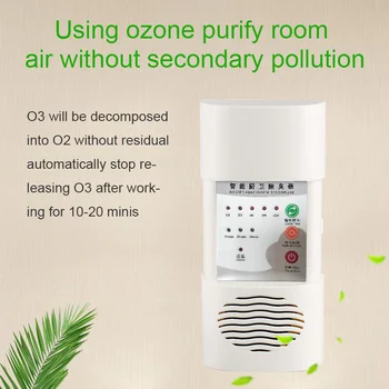 Namų Oro Filtras Valytuvas Ozono Sterilizer Sienos Montuojamas Ozono Generatorius 110V, 220V oro valytuvas dezodoryzujący fomadehyde šalinimas