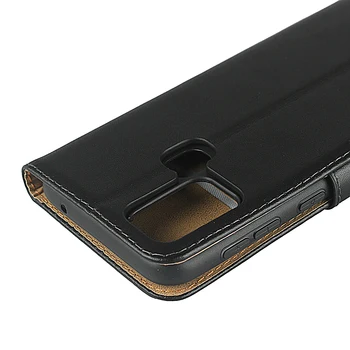 Premium Odos Flip Cover Prabanga Piniginės atveju, Samsung Galaxy M31 SM-M315F/DSN kortelės turėtojas dėklas telefono korpuso GG