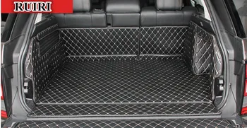 Geros kokybės! Specialių automobilių kamieno kilimėliai Land Rover Range Rover L405 2020-2013 vandeniui įkrovos kilimai linijinių krovinių,Nemokamas pristatymas