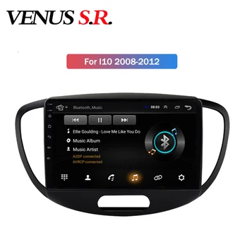 IDOICT Android 9.1 Automobilių DVD Leistuvo GPS Navigacijos, Multimedijos, Skirta Hyundai I10 2008-2013 m radijas car stereo 