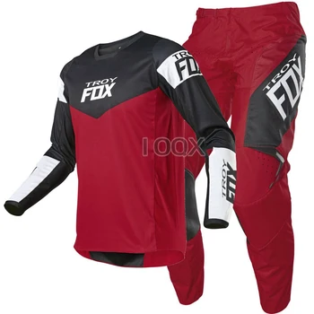 Nemokamas pristatymas 2021Black TROJOS Fox MX/ATV 180 Revn Įrankių Rinkinys Motokroso Lenktynių Motociklo Jojimo Motoroleris Offroad Tiktų Vyrų Rinkinys