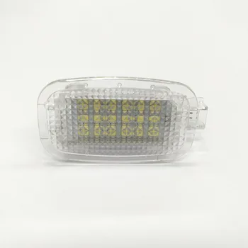 TuningATP LED Interjero Saulės Skydelis Kosmetinis Veidrodis Šviesos Kamieno Įkrovos Kojoms Daiktadėžė Žibintai 