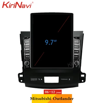KiriNavi 9.7 Colių Jutiklinis Ekranas Android 10.0 Automobilio Radijo Auto GPS Navigacija Mitsubishi Outlander Automobilio DVD Grotuvas 4G 2006-2012