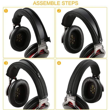 Ekrano užsklandą ausų pagalvėlės Ausinių pakeitimo galvos juostos Audio-Technica ATH MSR7 sony MDR-1A 1R MDR-1aDAC 1ABT 1RBT Ausines