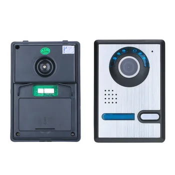 7inch Laidinio Wifi Vaizdo Doorbell Domofonas įvedimo Sistema su IR-CUT 1000TVL Kamera Paramos PROGRAMĄ domofonas,atrakinimas,Įrašymo