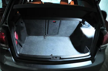 ANGRONG 2X LED Bagažinė Įkrovos Vidaus apšvietimo VW Golf Plus Caddy Jetta Transporter T5