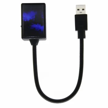 Naujas USB Automobilio Salono Stogo Atmosferą Dangaus Žvaigždėtas Lempos Šviesos diodų (LED Šviesos Projektorius