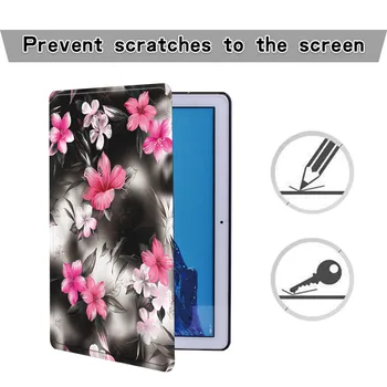 Atsparus smūgiams PU Odos Tablet Atveju, Huawei MediaPad T3 8.0
