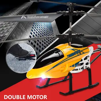 LeadingStar Sraigtasparnis 3.5 CH Radijo Kontrolės Sraigtasparnis su LED Šviesos Rc Sraigtasparnis Vaikams Dovanų Grūdintas Plaukioja Žaislai Modelis