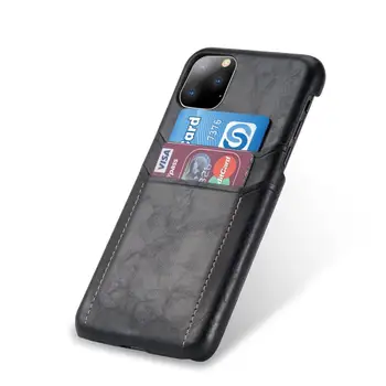 Karvės odos du kartus kortelės Samsung Galaxy S9 S9plus S10 s8plus telefono galinį dangtelį nekilnojamojo odos note8 note9 note10 telefono dėklas