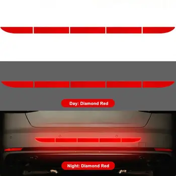 Automobilio Stilius Atspindintis Įspėjimo Lipdukas Nano Automobilio Bagažo Skyriaus Šviesą Atspindinčios Juostelės Automobilių Lipdukas Saugos Įspėjimas Juostos, Automobilių Apdailos, Apdailos Juostelės