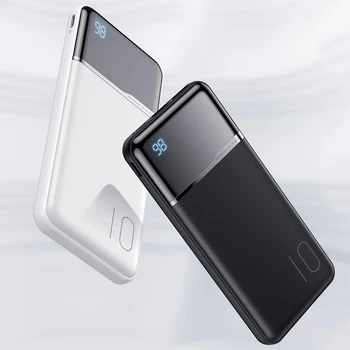 KUULAA Galia Bankas 10000 mAh Nešiojamų Įkrovimo PowerBank 10000mAh USB PoverBank Išorės Baterijos Įkroviklio Xiaomi Mi 9 8 Huawei