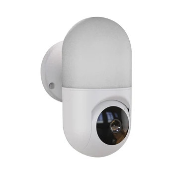 Lemputė Kamera, Apsaugos Kamera 1080P HD Vaizdo PTZ WiFi IP Kameros vidaus/lauko Stebėjimo Kamerą F1.2 Didelės Diafragmos IP Kameros