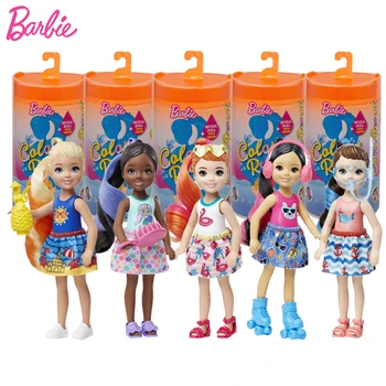Originalias Barbie Spalva Atskleisti Lėlės Bonecas Makiažas Žaislai Mergaitėms, Vaikams, Aksesuarai, Kūdikių Aklas Lauke Žaislai Barbie Lėlės Pasaką