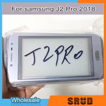 10vnt Black Išorinis Stiklas Su OCA Laminuotos Paslaugų Samsung Galaxy J2 J200 Pro 2018 J250 Core J260