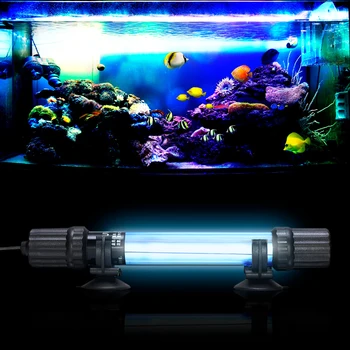 Naujas Akvariumas UV Sterilisator Dompelpompen UV Sterilisator Lempos Vandens Desinfectie Behandeling Voor Akvariumo Žuvų Bakas Tvenkinys
