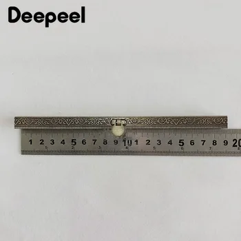 5VNT Deepeel 19cm Metalo Iškilumo Rankinėje Rėmo Maišelį Užraktas Sankabos Monetos Krepšiai Užsegimas Siuvimo Aparatūros Piniginės Rankinės, Aksesuarai Dalys