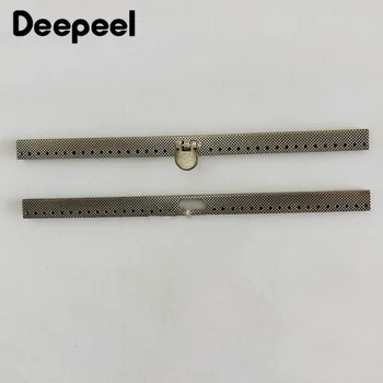 5VNT Deepeel 19cm Metalo Iškilumo Rankinėje Rėmo Maišelį Užraktas Sankabos Monetos Krepšiai Užsegimas Siuvimo Aparatūros Piniginės Rankinės, Aksesuarai Dalys