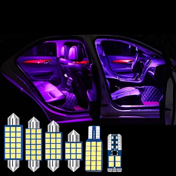 BMW X3 E83 F25 2004-2017 Klaidų 12v Automobilio LED Lemputes Rinkinio Interjero Dome Skaitymo Lempos Kosmetinis Veidrodėlis bagažo skyriaus Apšvietimas Priedai