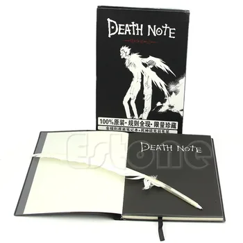 Naujas Death Note, Cosplay Sąsiuvinis & Plunksnų Pen Knygos Animacijos Meno Raštu Leidinys
