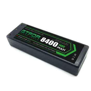 GTFDR 2VNT 2S Lipo Baterijos 7.4 V 7.6 V HV 8400mAh 7000mAh 6200mA 5200mAh 140C/280C 100C/200C 60C/120C 4mm 1/8 1/10 road rc automobilių