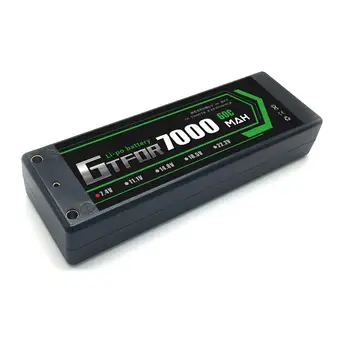 GTFDR 2VNT 2S Lipo Baterijos 7.4 V 7.6 V HV 8400mAh 7000mAh 6200mA 5200mAh 140C/280C 100C/200C 60C/120C 4mm 1/8 1/10 road rc automobilių
