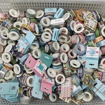 Atsitiktinis maišymo 500g washi juostos Skiriamųjų sienų Lipdukai kvapų lipnus popierius washi tape 