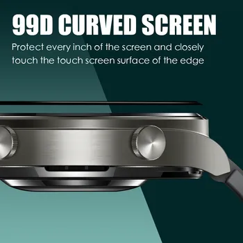 10vnt Visišką Ekrano apsaugos Huawei Žiūrėti GT 2e 2 GT2 Pro GT2e 42mm 46mm Lenktas Minkšta Apsaugine Plėvele (Ne Stiklo