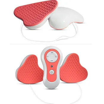 Patogi Breast Enhancer Vibracija Massager Elektrinis Magnetas Krūties Liemenėlė Raumenų Masažo Pagalvėlę, Mašinoje Moteris atsparus Vandeniui Dizainas