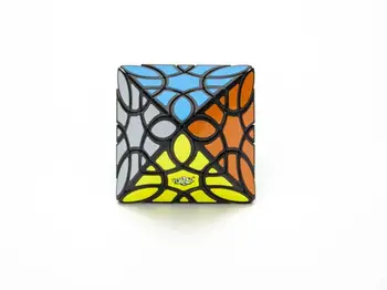 Naujausias Lanlan Dobilų Octahedron Magic Cube Puzzle Black Cubo Magico Žaislai vaikas, vaikams, Dovanų Idėjos Surinkimo Smegenų Žaidimas