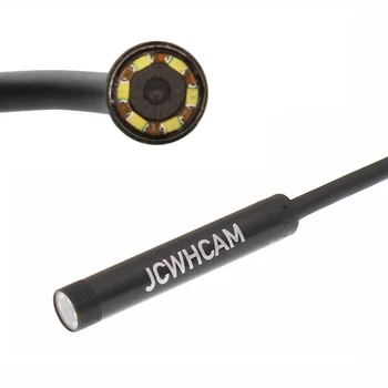 JCWHCAM HD 2MP, 6 LED 8mm Len 1M 5M Android USB Endoskopą IP67 atsparus Vandeniui Tikrinimo Borescope Vamzdis Kamera OTG 