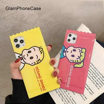GlamPhoneCase Candy Boy Girl Telefoną Atveju iPhone11Pro/Max X XS Max XR Minkštas Silikoninis Dangtelis iPhone11 7 8 6 6s Plus Atveju