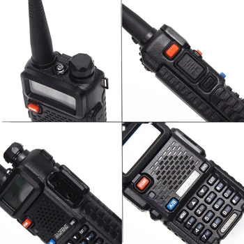 4PCS Baofeng BF-UV5R Radijo Mėgėjų Nešiojamieji Walkie Talkie Pofung UV-5R 5W VHF/UHF Radijo Dual Band Du Būdu Radijo Uv 5r Cb Radijo ryšio